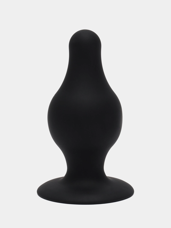 Анальная пробка Erotist Spade S, сайлекспан, чёрный, 8 см