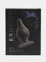 Анальная пробка Erotist Spade S, сайлекспан, чёрный, 8 см