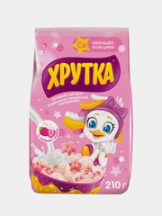 Готовый завтрак Хрутка "Клубнично-ванильное настроение", 210 г