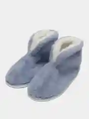 Небесно-голубой чуни домашние женские, гроза