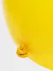 Желтый воздушный латексный шар 1 шт