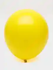 Желтый воздушный латексный шар 1 шт