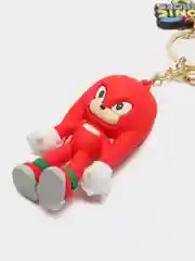 Желтый брелок для рюкзака и ключей "Sonic"/ Синий ёж, Шэдоу, Тейлз, Наклз, Метал Соник