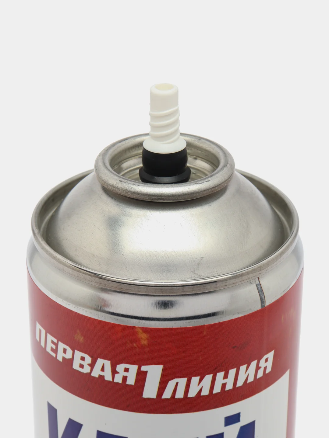 Прозрачный клей-пена Первая линия MINI под пистолет, с трубочкой, всесезонная 650 мл