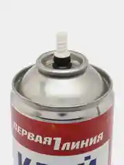 Прозрачный клей-пена Первая линия MINI под пистолет, с трубочкой, всесезонная 650 мл