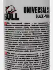 Герметик силиконовый универсальный BULL черный 280мл