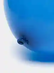 Синий воздушный латексный шар 1 шт