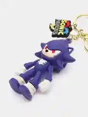 Фиолетовый брелок для рюкзака и ключей "Sonic"/ Синий ёж, Шэдоу, Тейлз, Наклз, Метал Соник