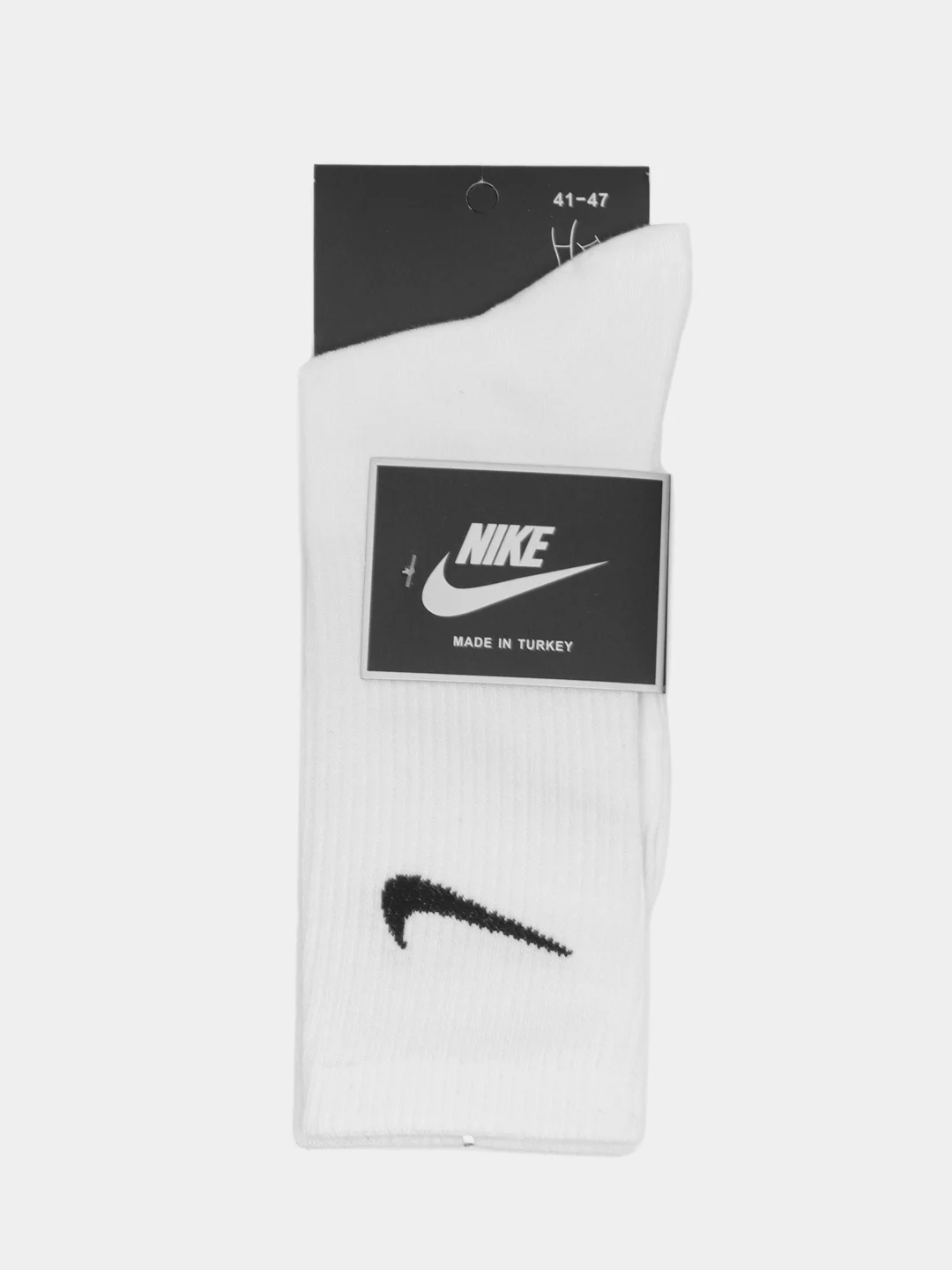 Белый носки Nike, унисекс, яркие
