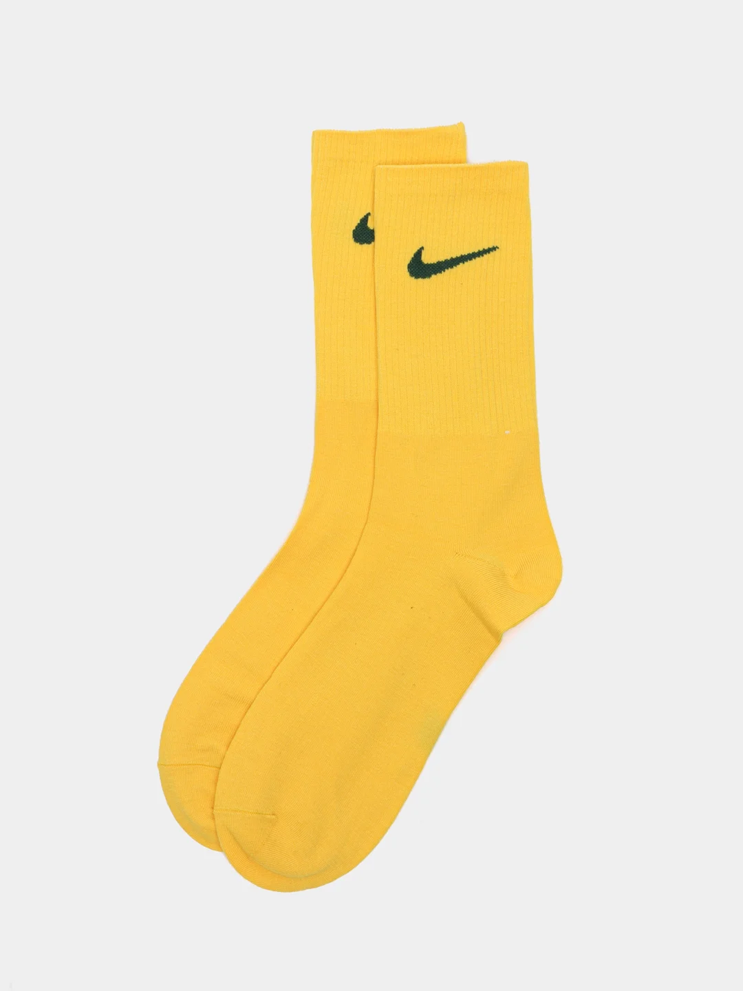 Желтый носки Nike, унисекс, яркие