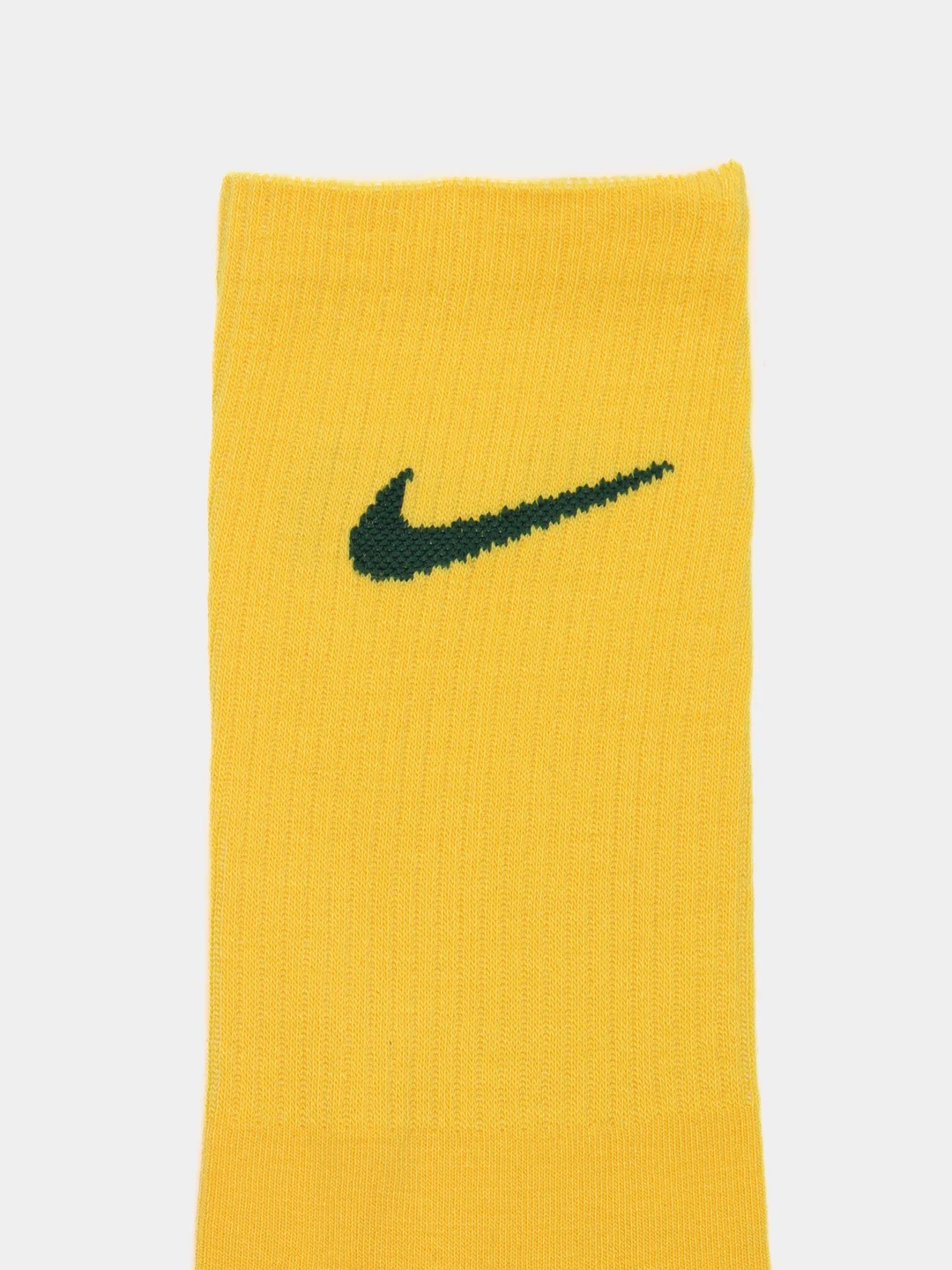 Желтый носки Nike, унисекс, яркие