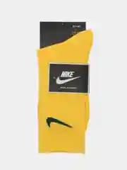 Желтый носки Nike, унисекс, яркие