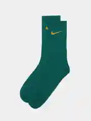 Тёмно-зелёный носки Nike, унисекс, яркие