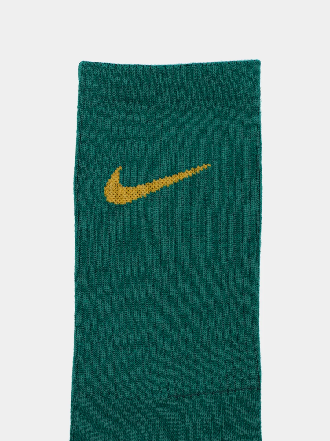Тёмно-зелёный носки Nike, унисекс, яркие