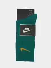 Тёмно-зелёный носки Nike, унисекс, яркие