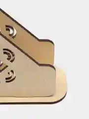 Бежевый салфетница "Орнамент"