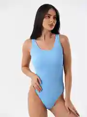 Белый женский слитный купальник из фактурной ткани,  большемерит