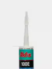 Универсальный силиконовый герметик Akfix 100Е белый, 280 мл