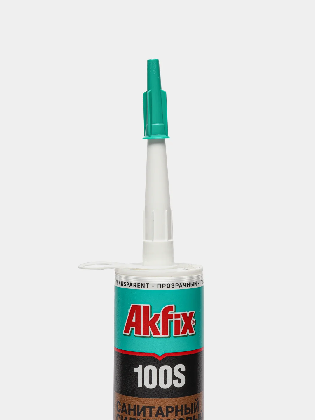 Санитарный герметик для кухни и ванной Akfix 100S прозрачный, 280 мл
