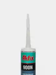Силиконовый герметик для зеркал Akfix 900N 310 мл, прозрачный
