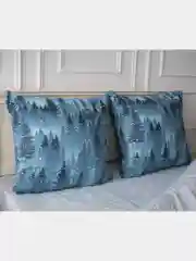 Голубой комплект постельного белья Cotton Nights Sweet Dreams, хлопок