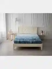 Голубой комплект постельного белья Cotton Nights Sweet Dreams, хлопок