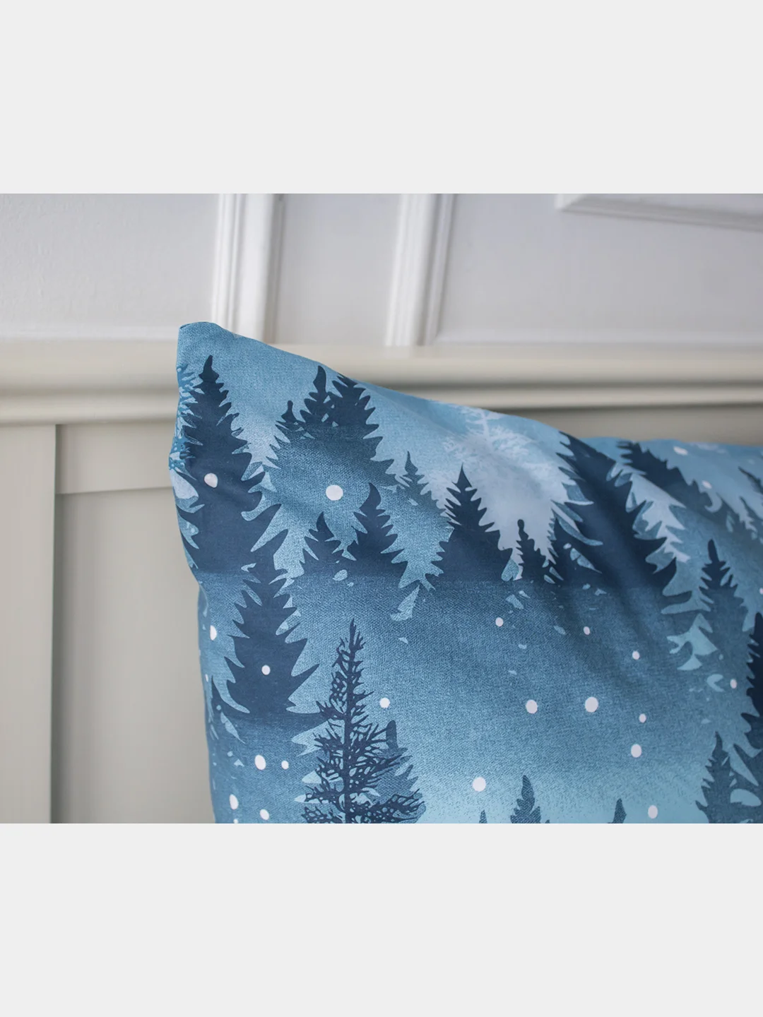 Голубой комплект постельного белья Cotton Nights Sweet Dreams, хлопок