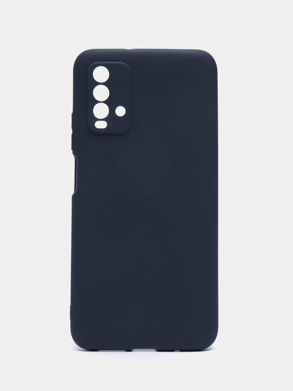 Чехол для Xiaomi Redmi 9T силиконовый матовый однотонный