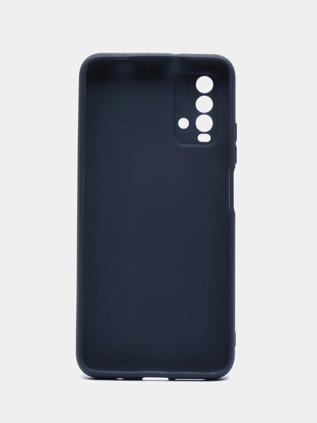 Серый чехол для Xiaomi Redmi 9T силиконовый матовый однотонный