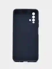 Серый чехол для Xiaomi Redmi 9T силиконовый матовый однотонный