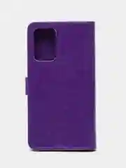 Пурпурный кожаный PU чехол-книжка Xiaomi Redmi 10, 4G