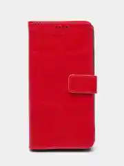 Фуксия кожаный PU чехол-книжка Xiaomi Redmi 10, 4G