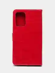 Фуксия кожаный PU чехол-книжка Xiaomi Redmi 10, 4G