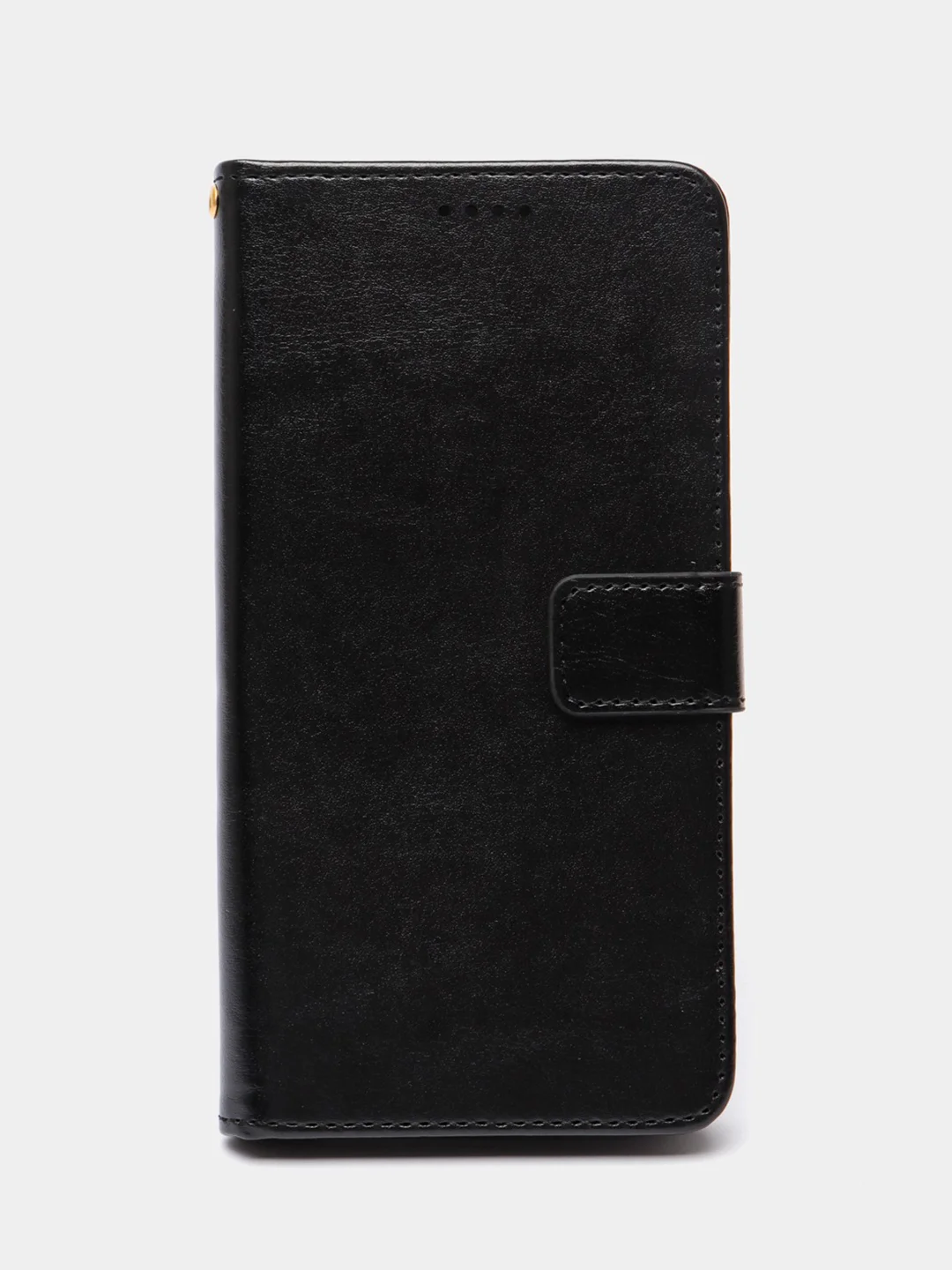 Черный кожаный PU чехол-книжка Xiaomi Redmi 10, 4G