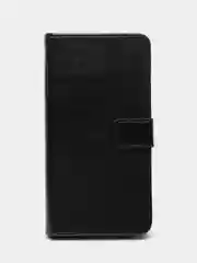 Черный кожаный PU чехол-книжка Xiaomi Redmi 10, 4G