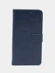 Темно-синий кожаный PU чехол-книжка Xiaomi Redmi 10, 4G
