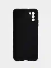 Черный чехол для Xiaomi Poco M3 силиконовый