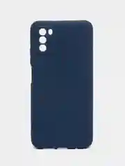 Темно-синий чехол для Xiaomi Poco M3 силиконовый