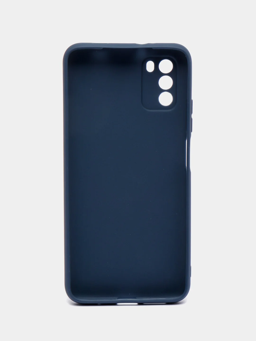 Серый чехол для Xiaomi Poco M3 силиконовый