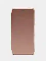Розовый xiaomi Redmi Note 10, Note 10S, Poco M5S чехол-книжка