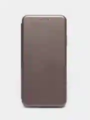 Серебряный xiaomi Redmi Note 10, Note 10S, Poco M5S чехол-книжка