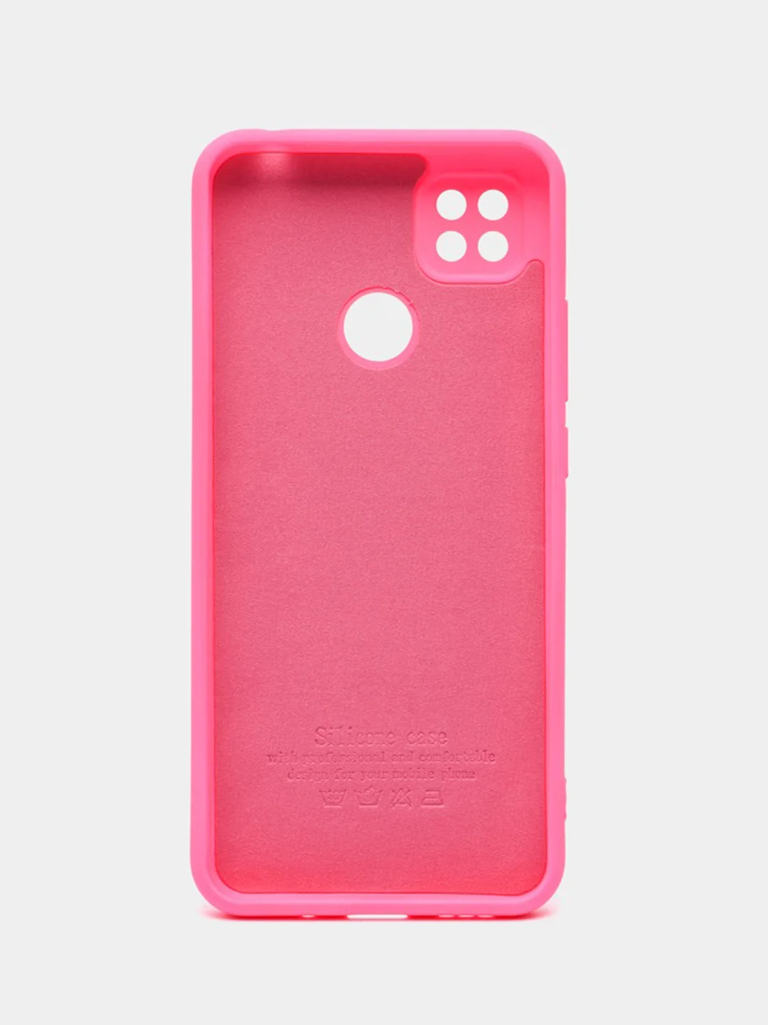 Фуксия чехол Silicone Cover для Xiaomi Redmi 9A / Redmi 9C