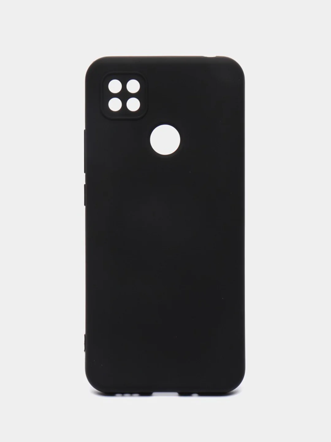 Черный чехол Silicone Cover для Xiaomi Redmi 9A / Redmi 9C
