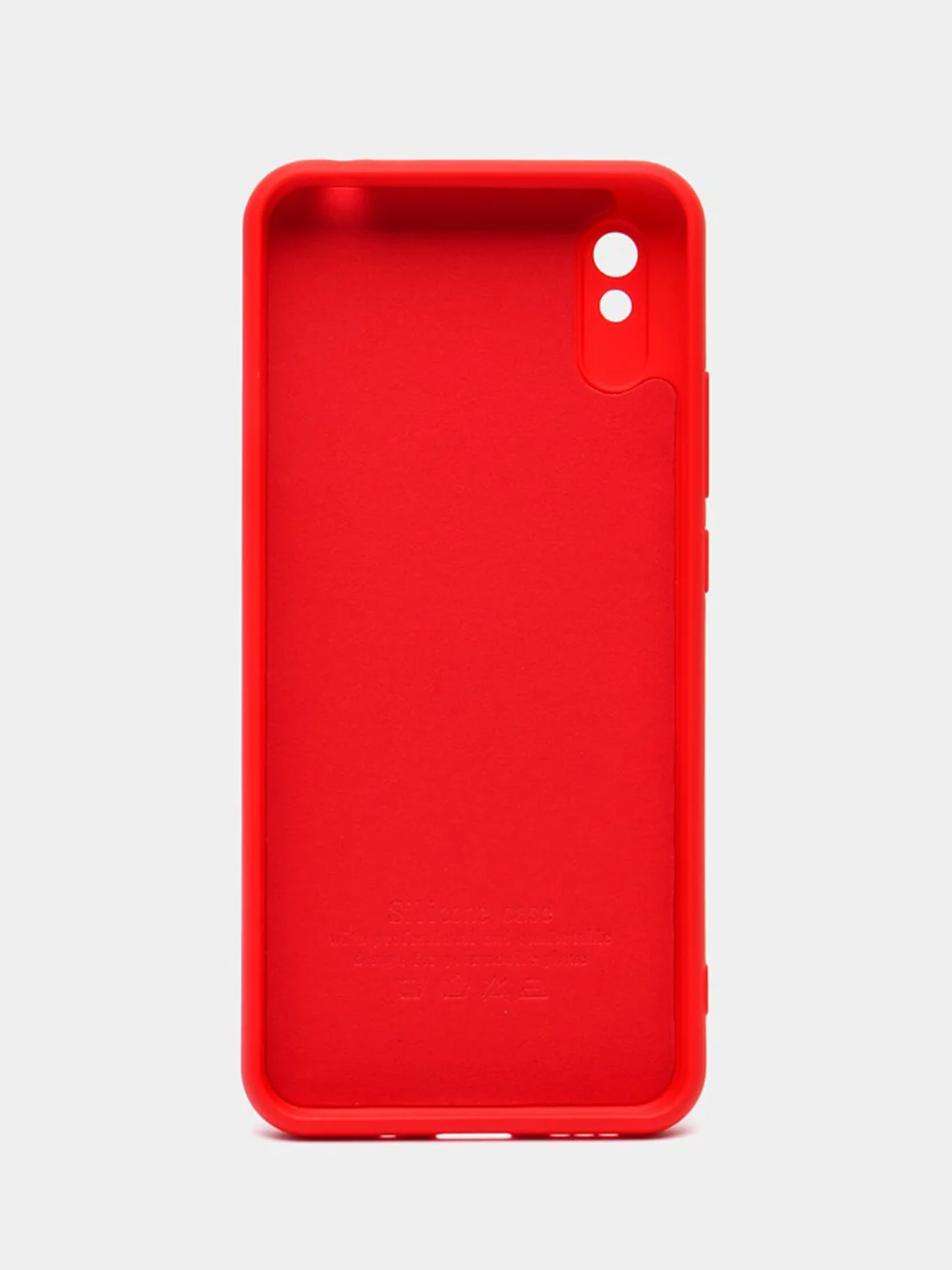 Красный чехол Silicone Cover для Xiaomi Redmi 9A / Redmi 9C