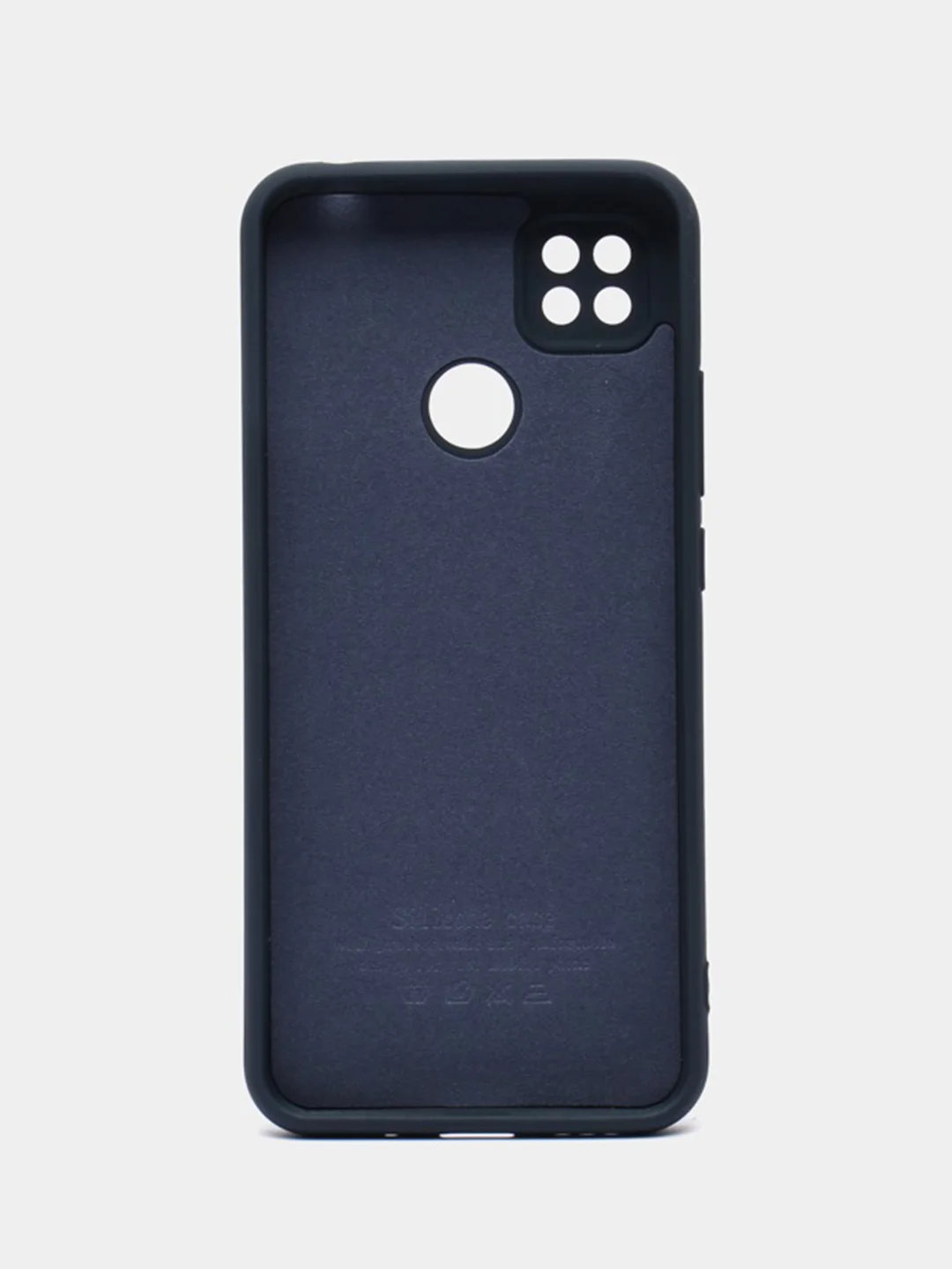 Темно-синий чехол Silicone Cover для Xiaomi Redmi 9A / Redmi 9C