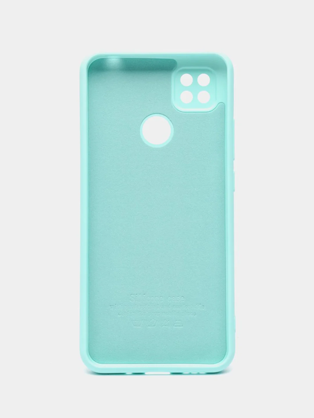 Мятный чехол Silicone Cover для Xiaomi Redmi 9A / Redmi 9C