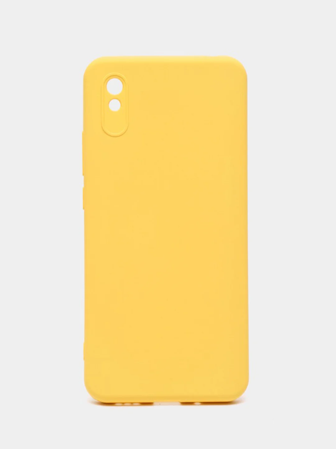 Желтый чехол Silicone Cover для Xiaomi Redmi 9A / Redmi 9C