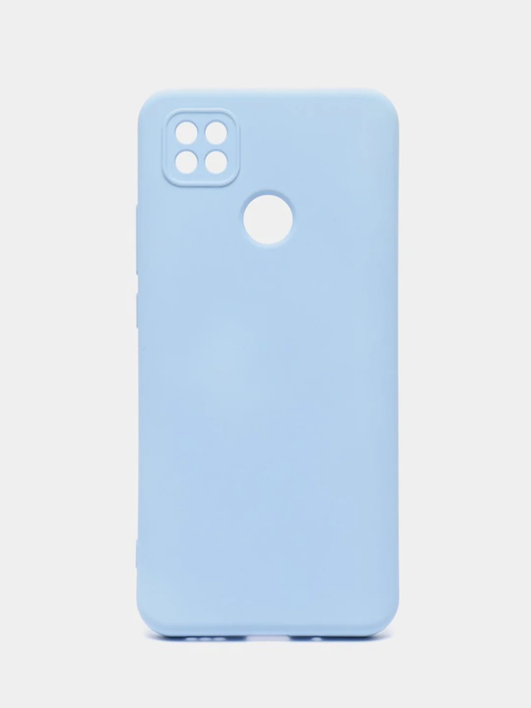 Голубой чехол Silicone Cover для Xiaomi Redmi 9A / Redmi 9C