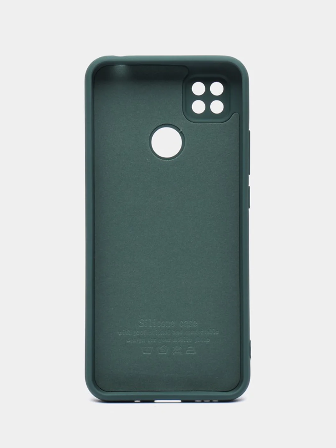 Желтый чехол Silicone Cover для Xiaomi Redmi 9A / Redmi 9C