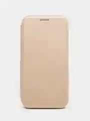Золотой чехол-книжка для Xiaomi Redmi 4X